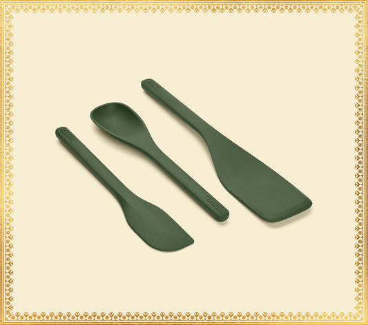 Ember Stir + Flip + Scraper - Coorg Green