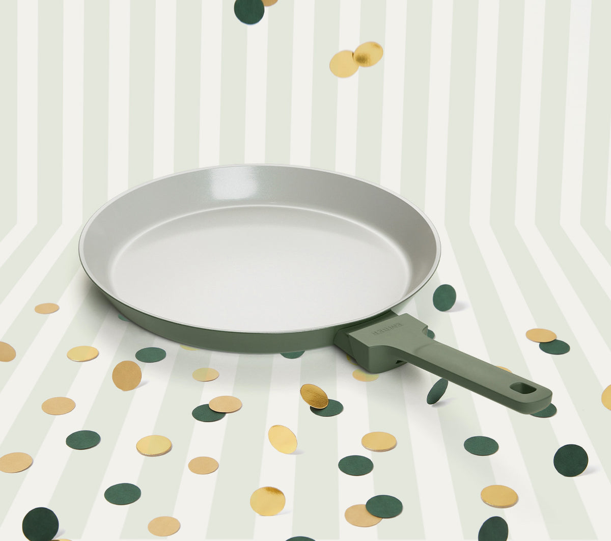 Flat Pan 28 cm - Coorg Green