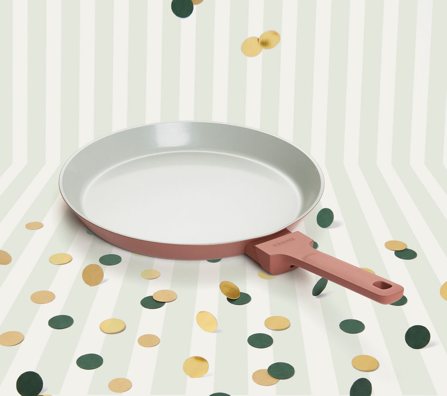 Flat Pan 28 cm - Jaipur Terracotta