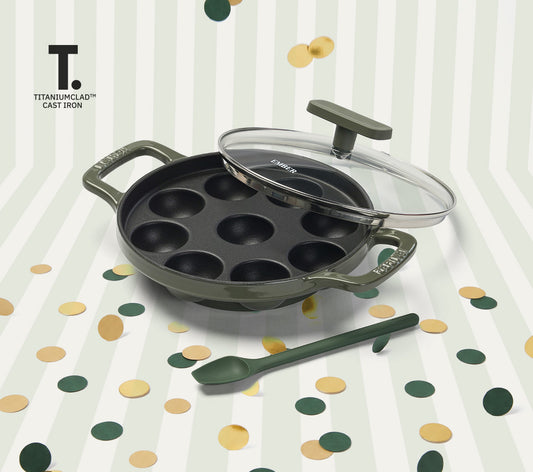 Ember TitaniumClad™ Cast Iron Appe Pan (20 cm) - Sage