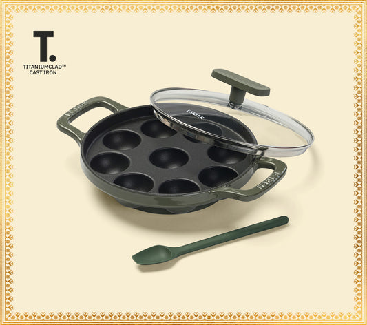 Ember TitaniumClad™ Cast Iron Appe Pan (20 cm) - Sage