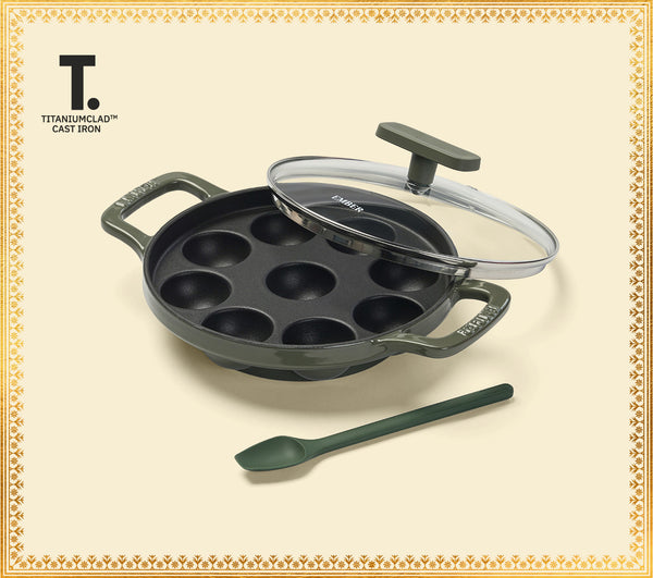 Ember TitaniumClad™ Cast Iron Appe Pan (20 cm) - Sage