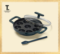 Ember TitaniumClad™ Cast Iron Appe Pan (20 cm) - Teal