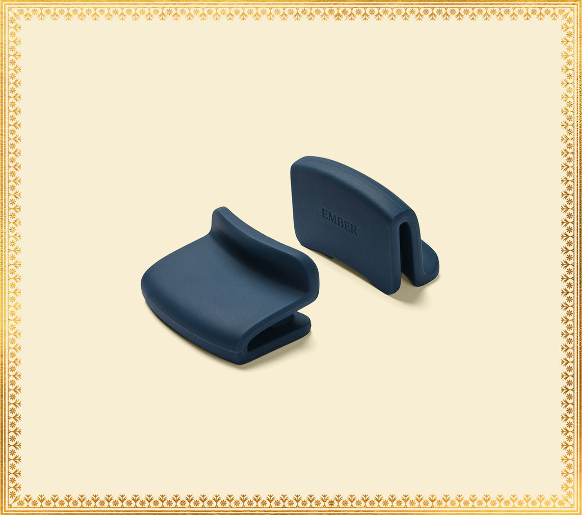 Ember Pan Side Handle Holder - Nilgiri Blue