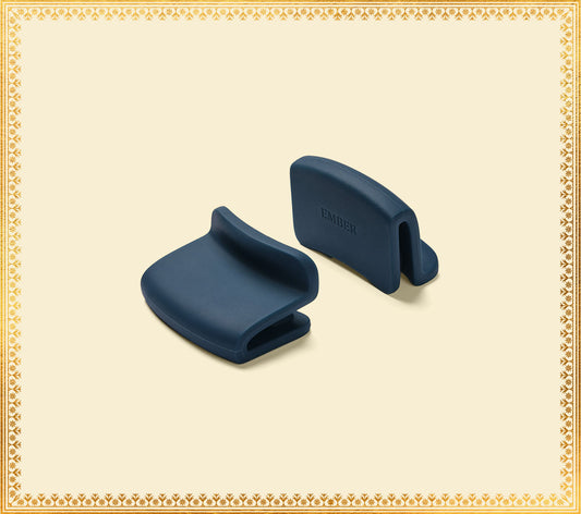 Ember Pan Side Handle Holder - Nilgiri Blue