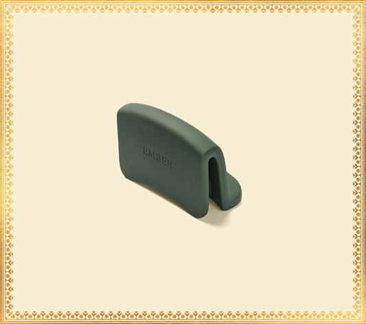 Ember Pan Single Side Handle Holder - Coorg Green