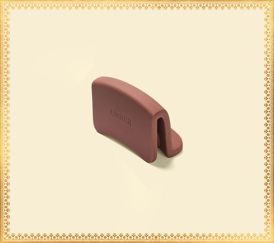 Ember Pan Single Side Handle Holder - Jaipur Terracotta