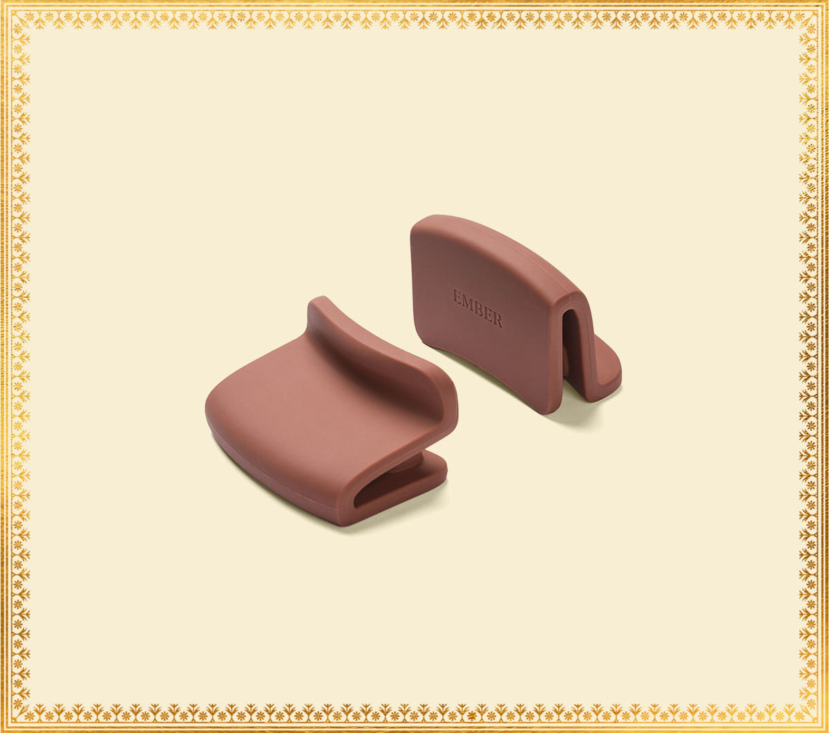 Ember Pan Side Handle Holder - Jaipur Terracotta