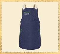 Ember Apron - Nilgiri Blue