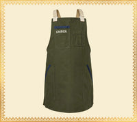 Ember Apron - Coorg Green