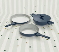 Everyday Cookware Trio - Nilgiri Blue