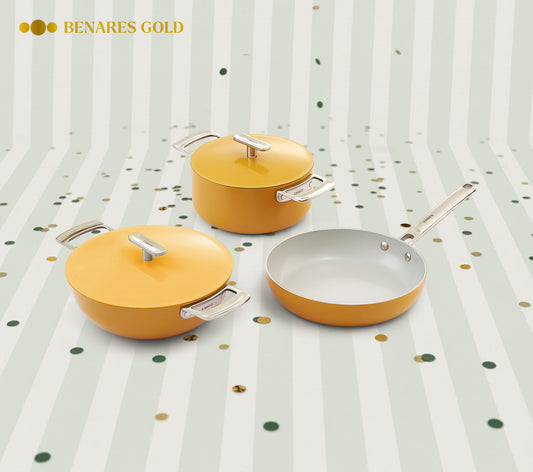 Ember Cookware Trio - Benares Gold
