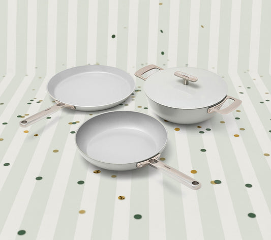 Everyday Cookware Trio (with storage) - Himalayan Mist