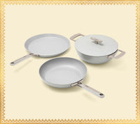 Everyday Cookware Trio (with storage) - Himalayan Mist