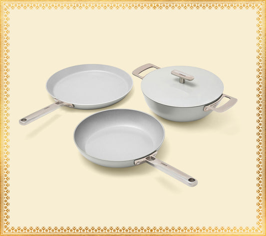 Everyday Cookware Trio (with storage) - Himalayan Mist