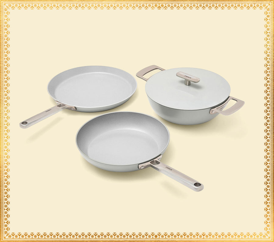 Everyday Cookware Trio (with storage) - Himalayan Mist
