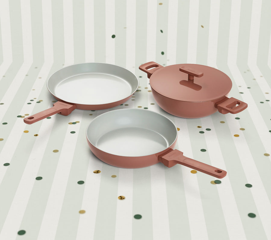 Everyday Cookware Trio - Jaipur Terracotta