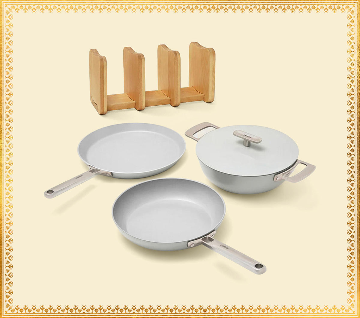 Everyday Cookware Trio (with storage) - Himalayan Mist