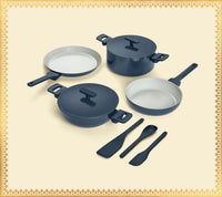 Complete Cookware Set (4-Piece) - Nilgiri Blue