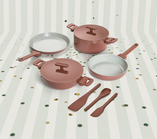 Complete Cookware Set (4-Piece) -Jaipur Terracotta