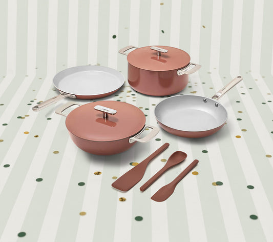 Complete Cookware Set (4-Piece) Without Storage - Jaipur Terracotta