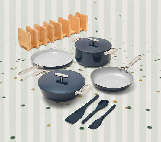 Complete Cookware Set (4-Piece) - Nilgiri Blue