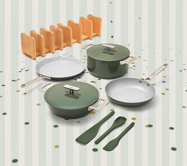 Complete Cookware Set (4-Piece) -Coorg Green