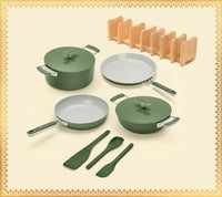 Complete Cookware Set (4-Piece) -Coorg Green