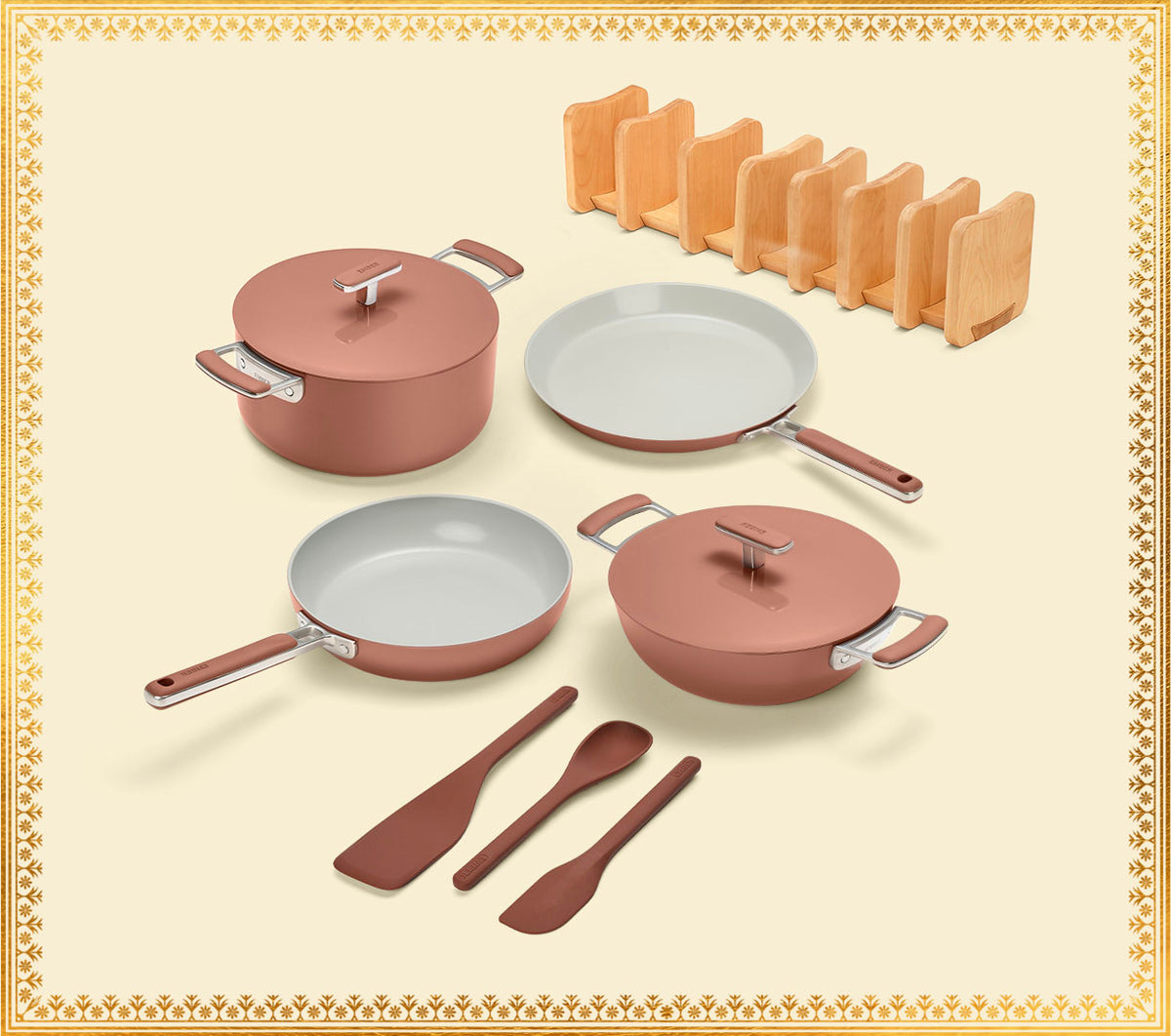 Complete Cookware Set (4-Piece) -Jaipur Terracotta