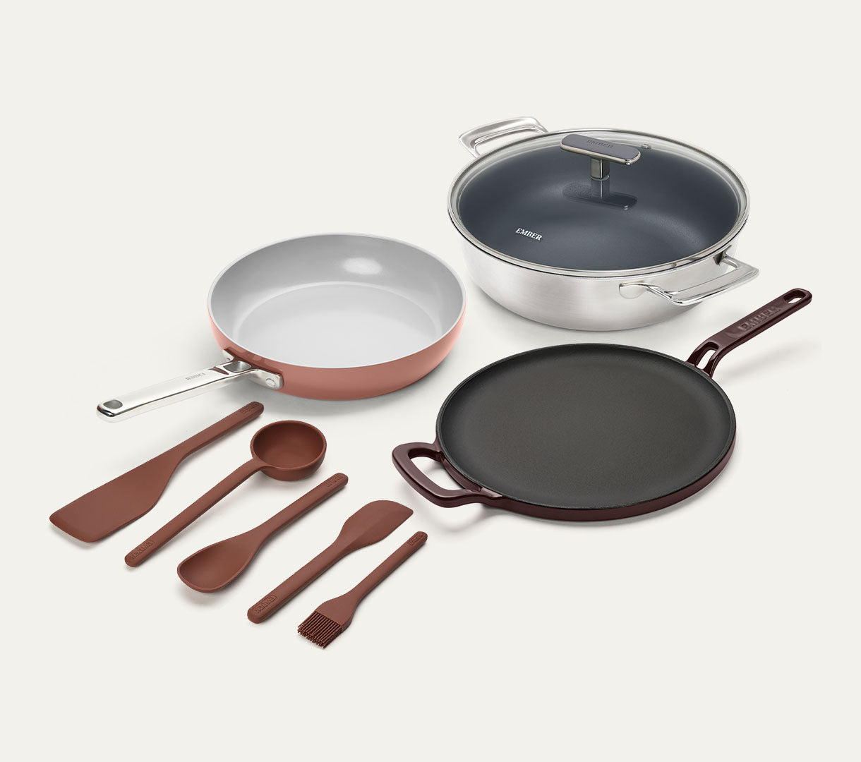 Essentials Set - Pro - Terracotta + Wine