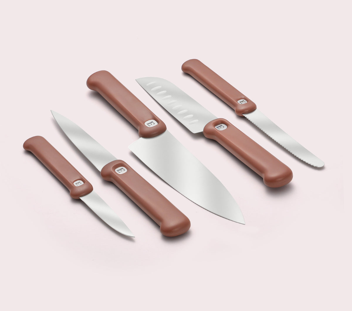 Knife Set of 5 - Pro - Jaipur Terracotta