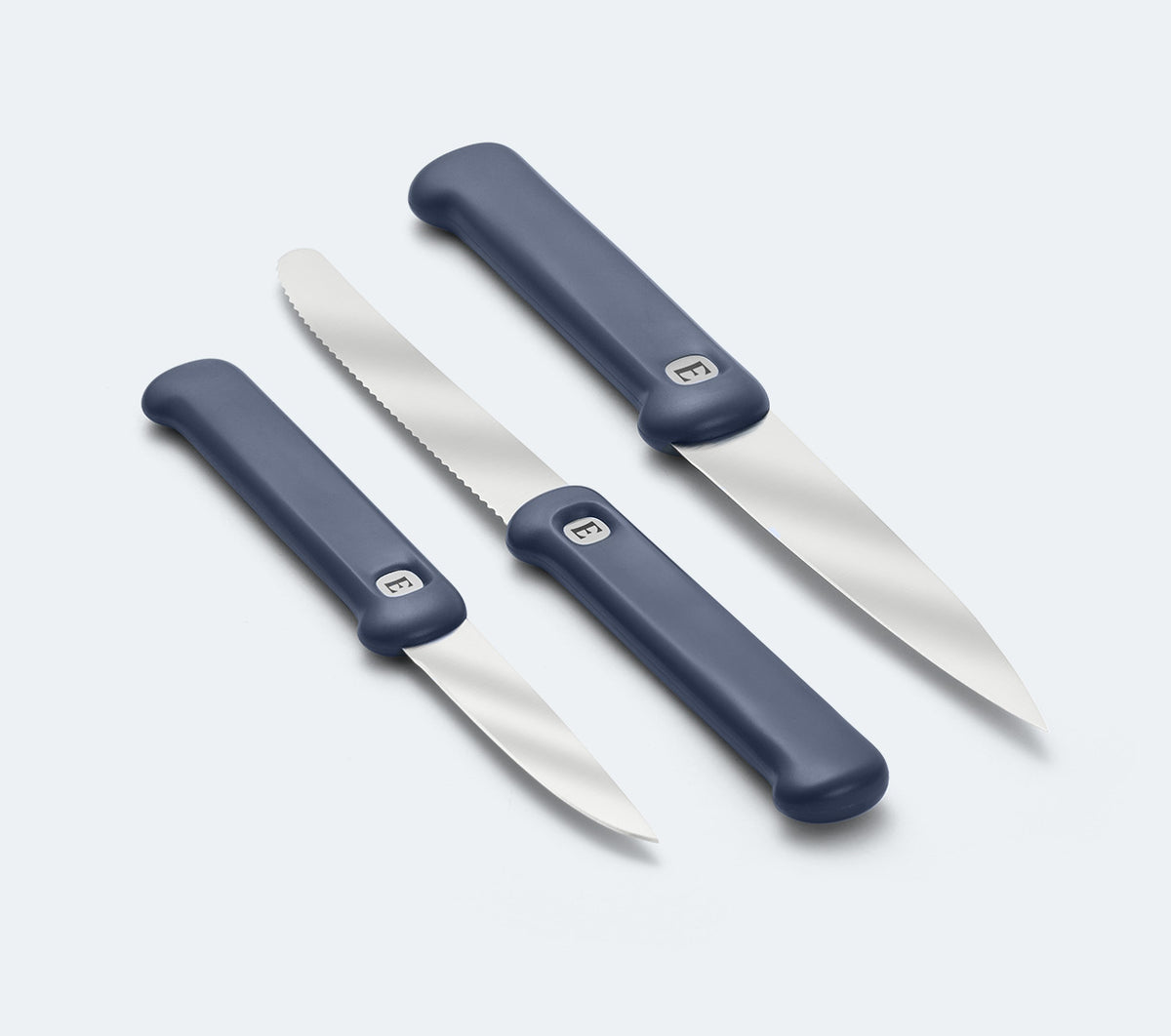 Knife Set of 3 - Pro - Nilgiri Blue