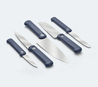 Knife Set of 5 - Pro - Nilgiri Blue