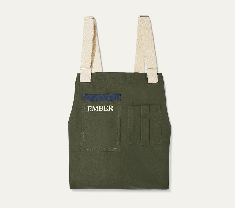 Ember Apron - Coorg Green