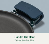 Ember Silicone Handle Holder (Set of 2) - Nilgiri Blue