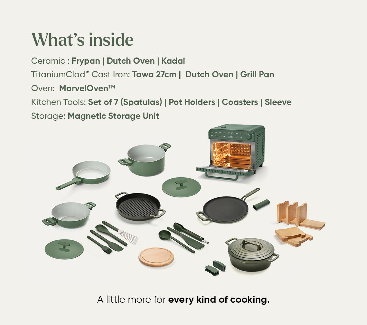 Ultimate Set - Pro - Coorg Green - Sage