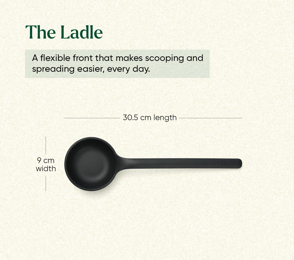 Ember Ladle - Black