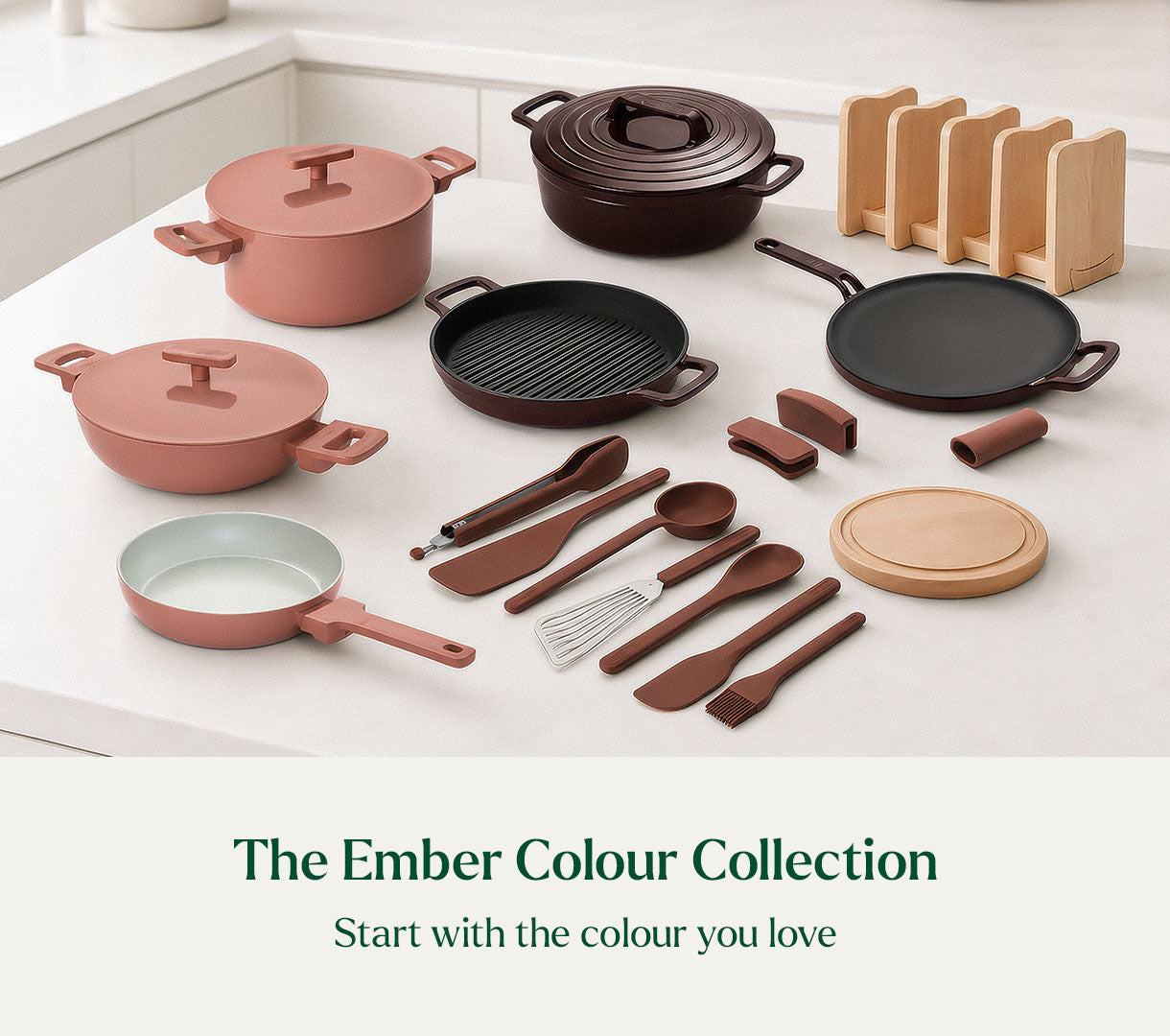 The Ember Colour Collection - Terracotta + Wine