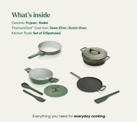 Ember Complete Set - Coorg Green + Sage