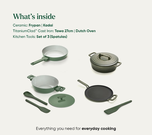 Ember Complete Set - Coorg Green + Sage