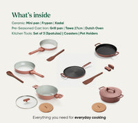 The Ember Kitchen Set - Jaipur Terracotta