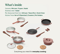 The Ember Kitchen Set - Jaipur Terracotta