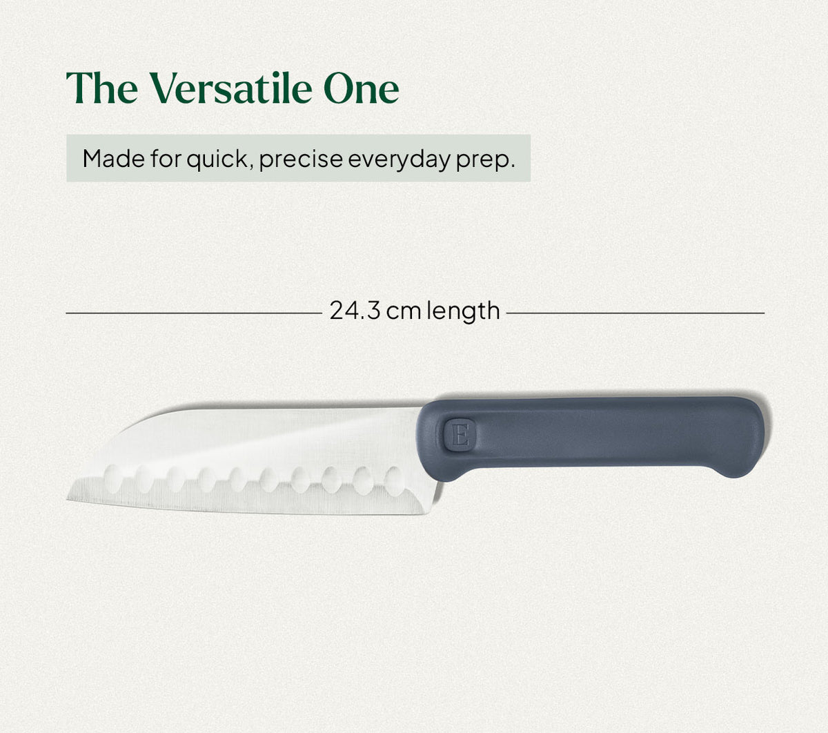 Santoku Knife - Nilgiri Blue