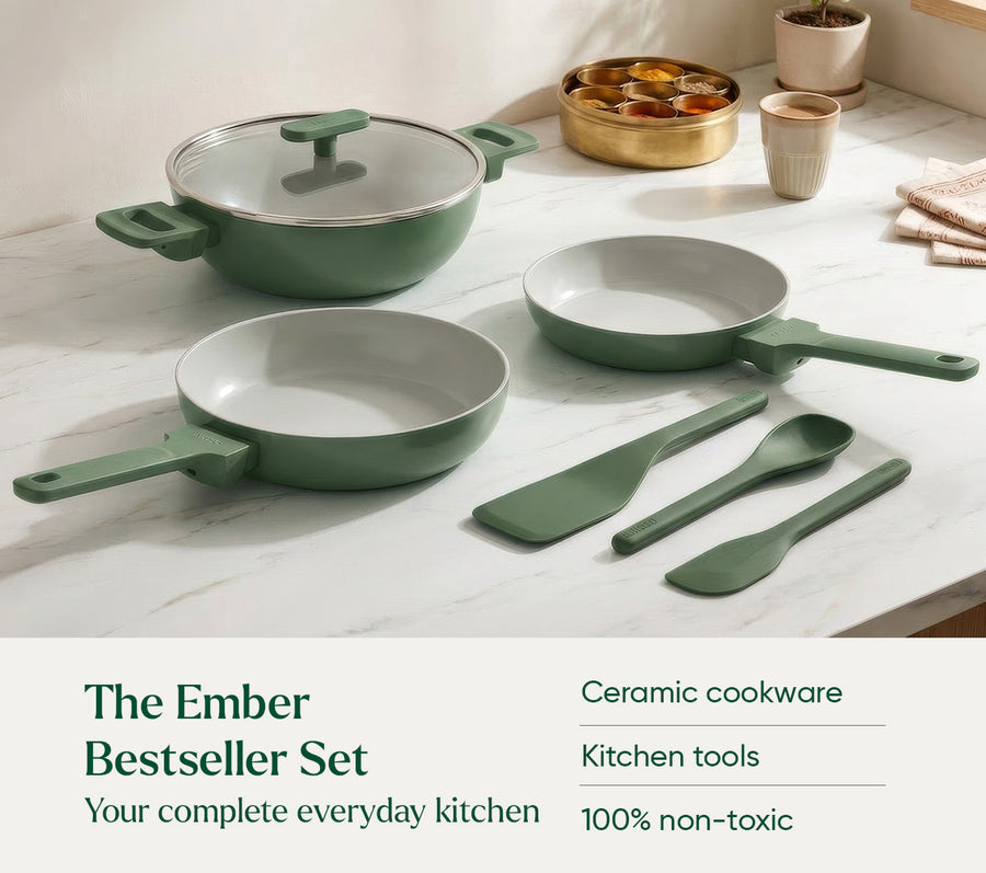 The Ember Bestseller Set - Coorg Green