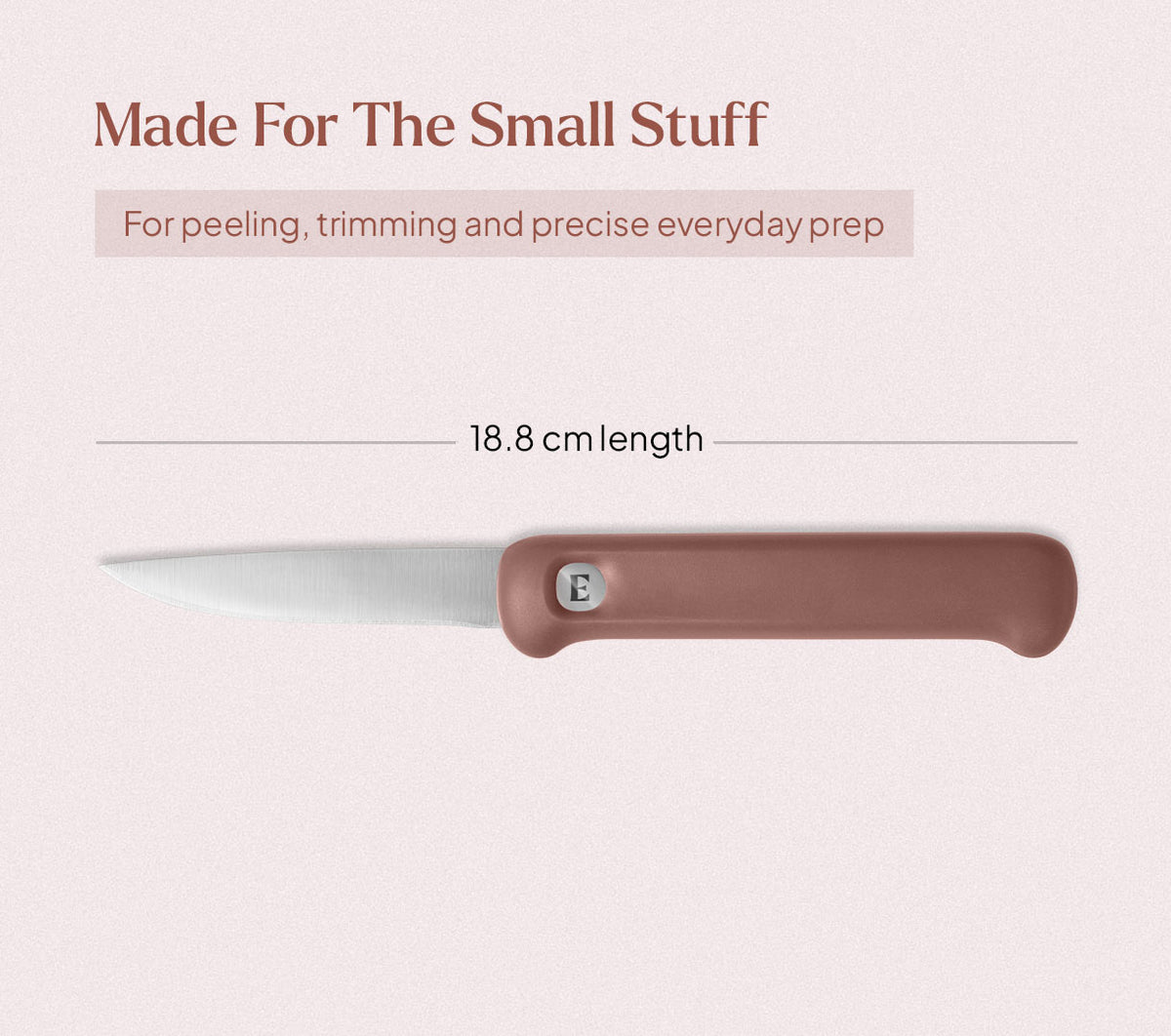 Paring Knife - Pro - Jaipur Terracotta