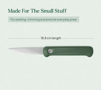 Paring Knife - Pro - Coorg Green