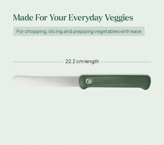 Vegetable Knife Pro - Coorg Green