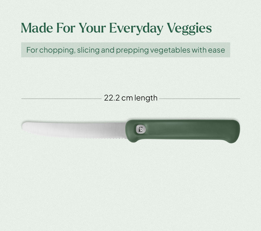 Vegetable Knife Pro - Coorg Green