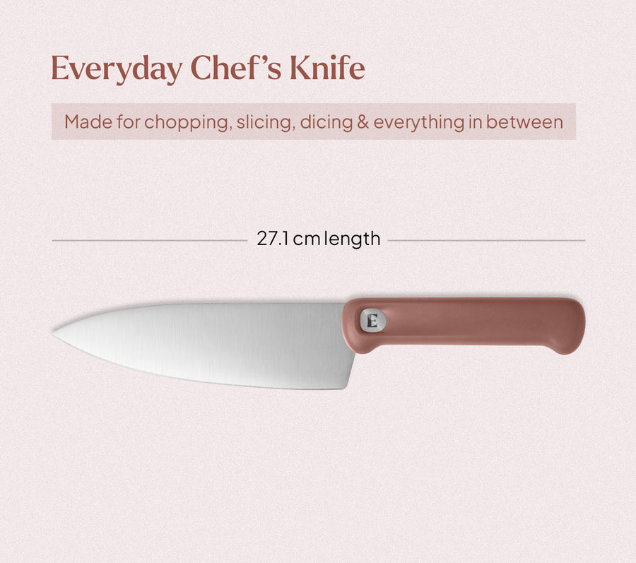 Chef's Knife - Pro - Jaipur Terracotta