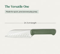 Santoku Knife - Coorg Green
